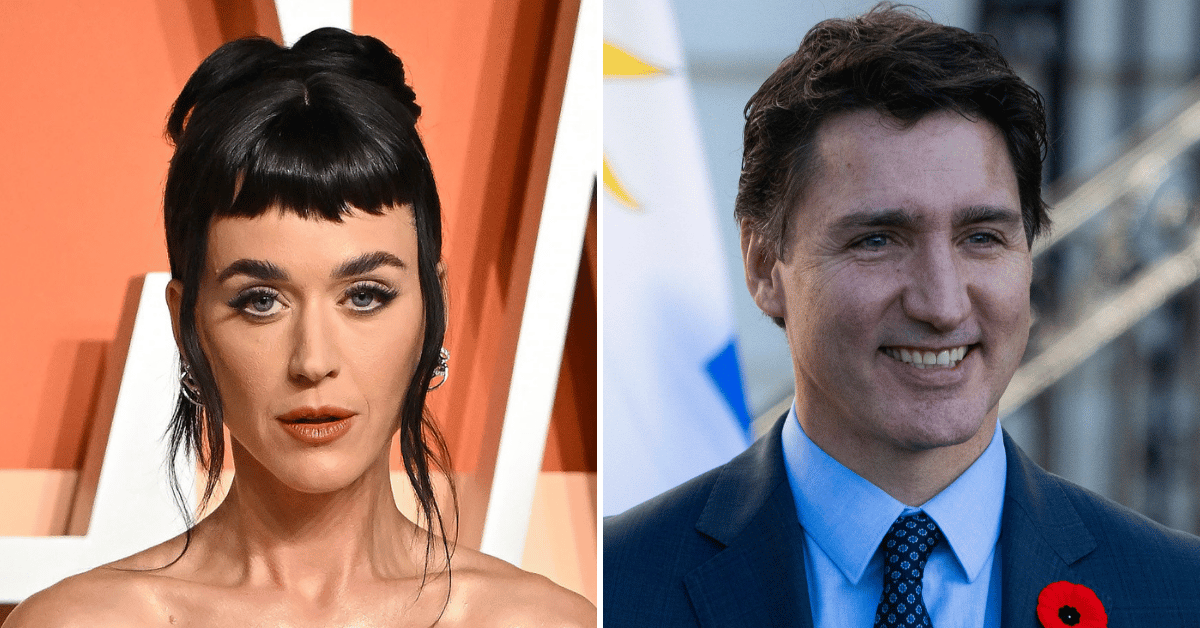 Photo of Katy Perry and Justin Trudeau