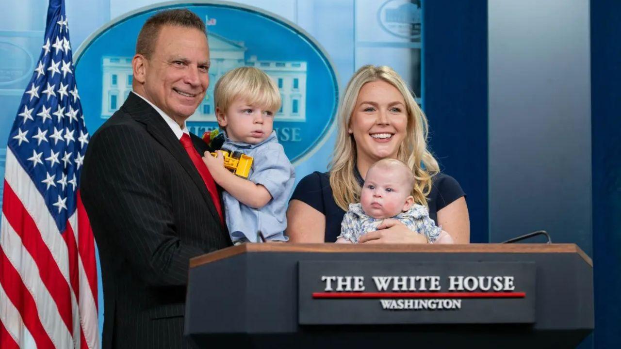 Photo of Karoline Leavitt family