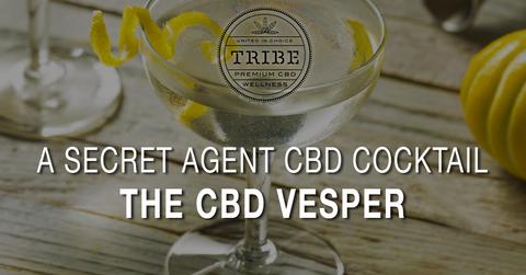 A Secret Agent CBD Cocktail – The CBD Vesper