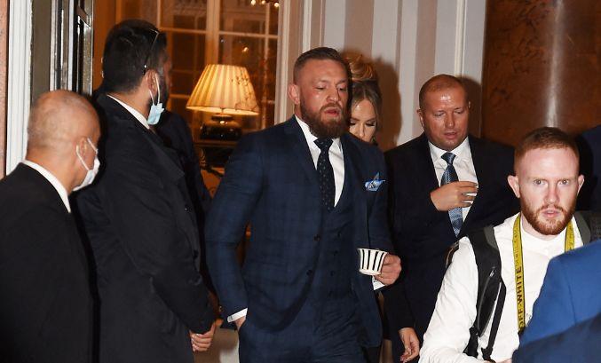 conor mcgregor accused of attempting to rape woman in vip bathroom