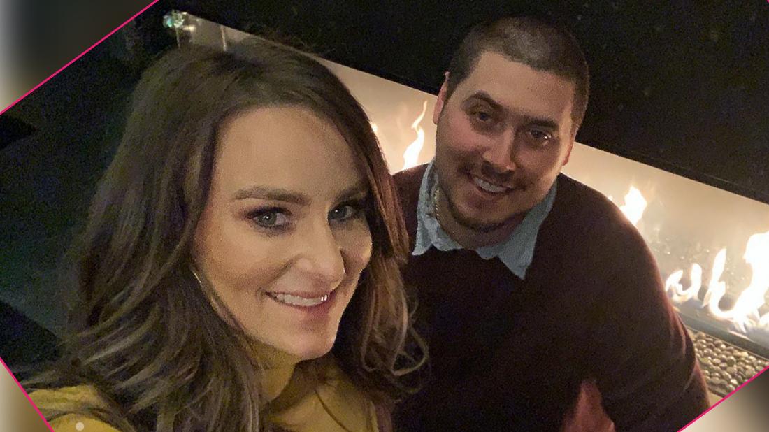 Leah Messer and Jeremy Calvert take a selfie.