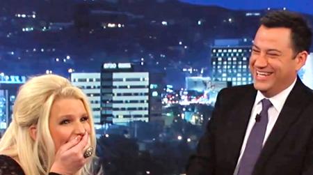 Jessica Simpson on Jimmy Kimmel