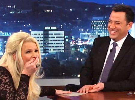 Jessica Simpson on Jimmy Kimmel