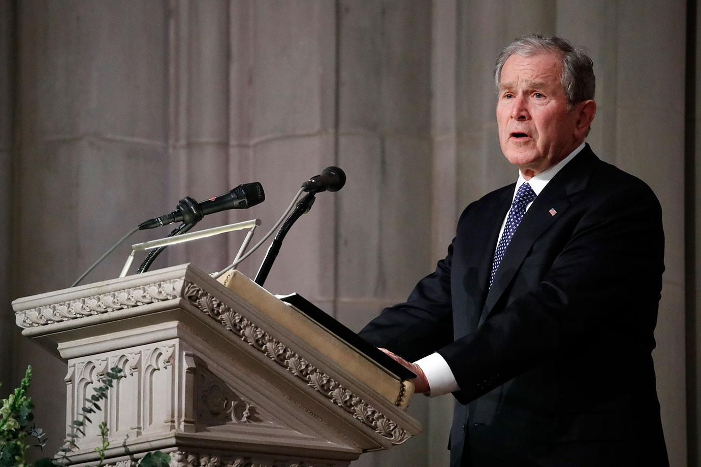 George H W Bush Funeral Service Photos