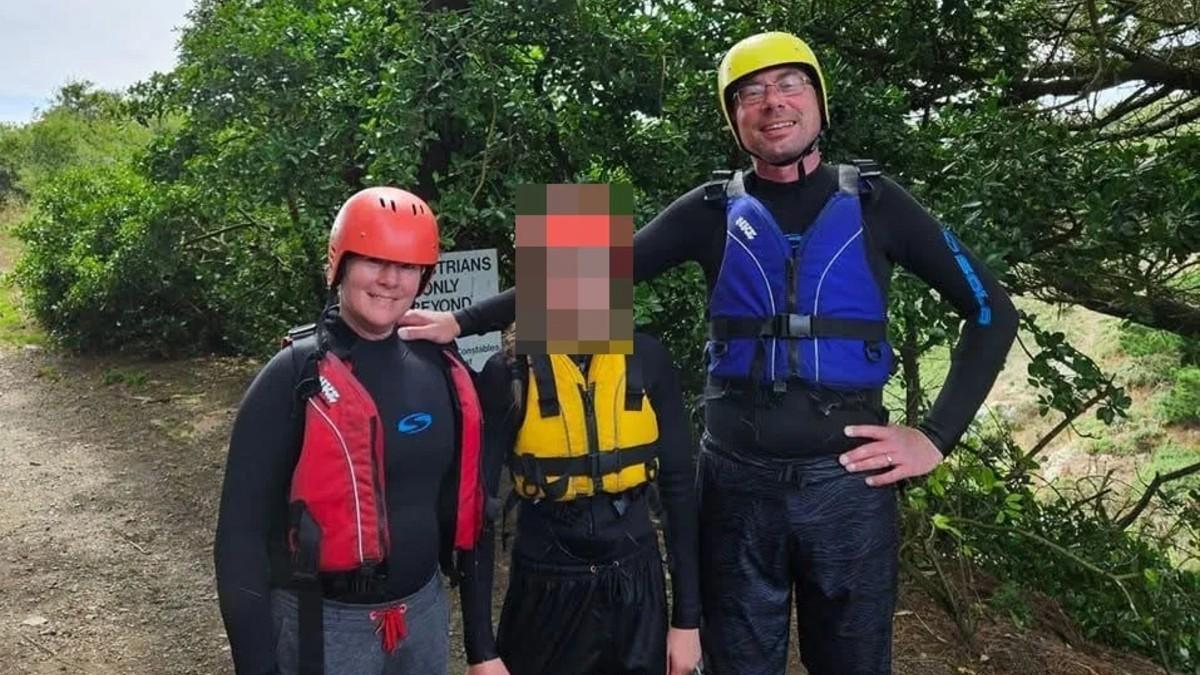 Photo of victims Johan and Mathilda, accused killer