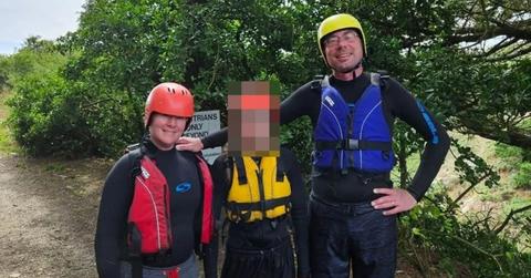 Photo of victims Johan and Mathilda, accused killer