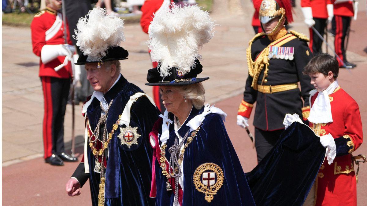 Photo of King Charles III and Queen Camilla