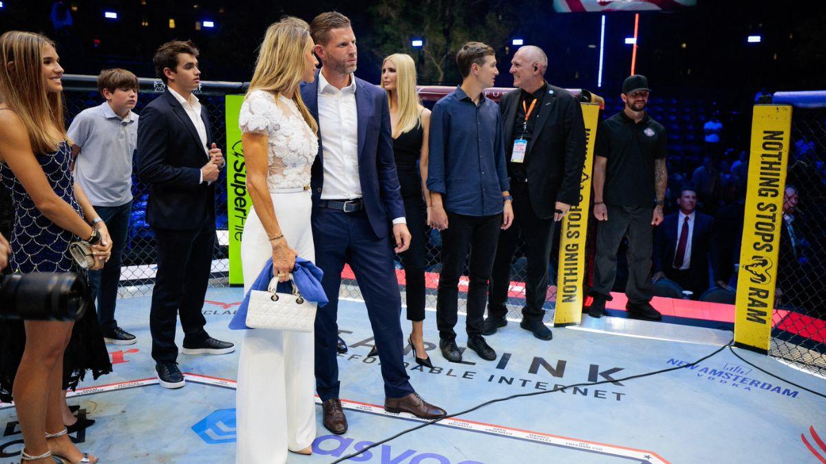 Photo of Eric Trump at UFC event