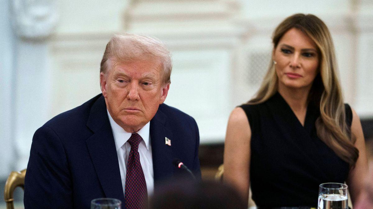 Photo of Donald Trump, Melania Trump