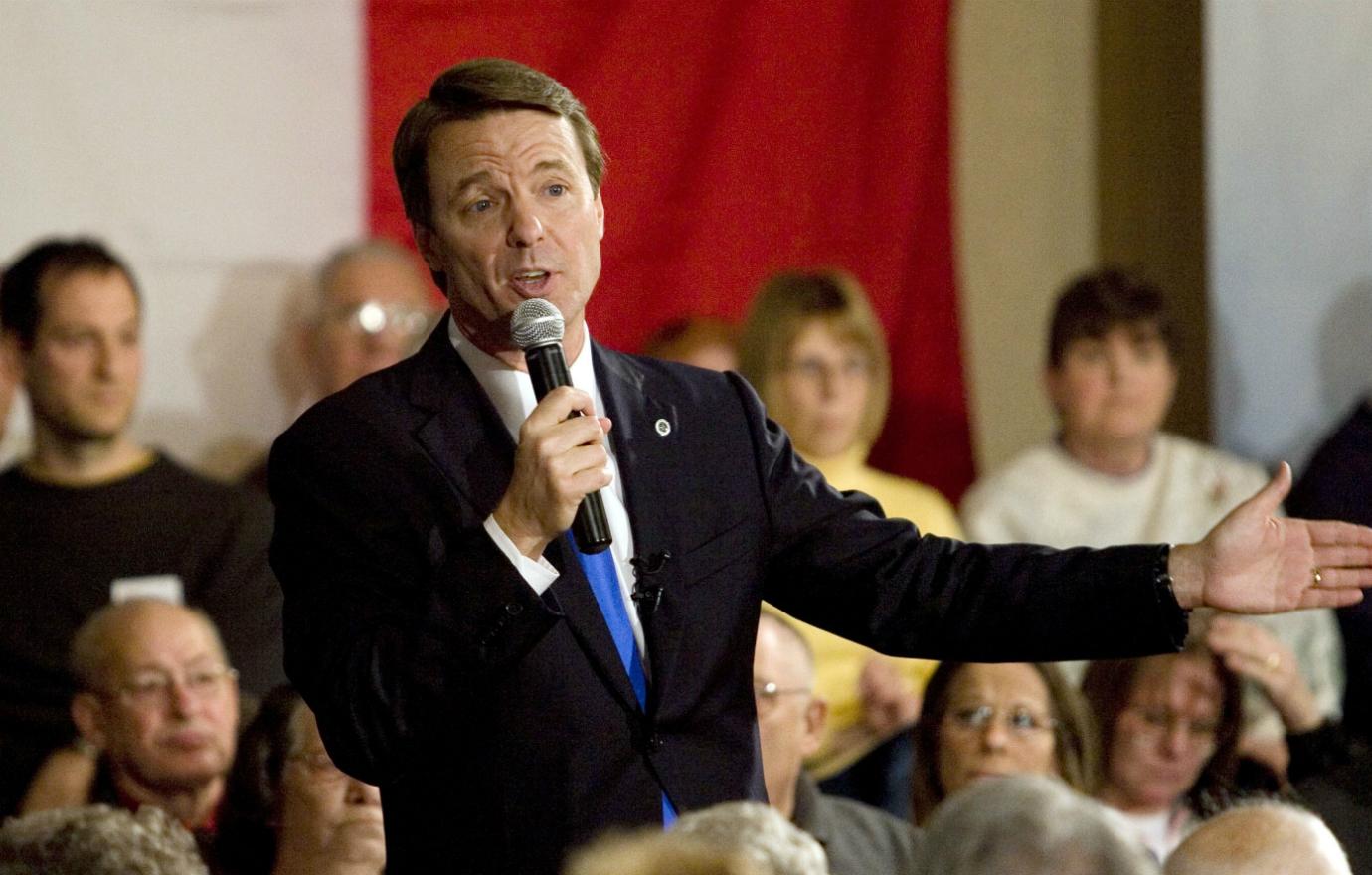 John Edwards was on his way to perhaps being president, then he had a secret baby.