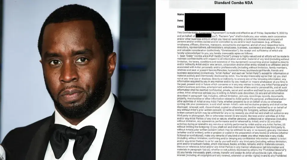 Composite photo of Sean 'Diddy' Combs