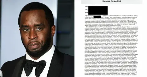 Composite photo of Sean 'Diddy' Combs