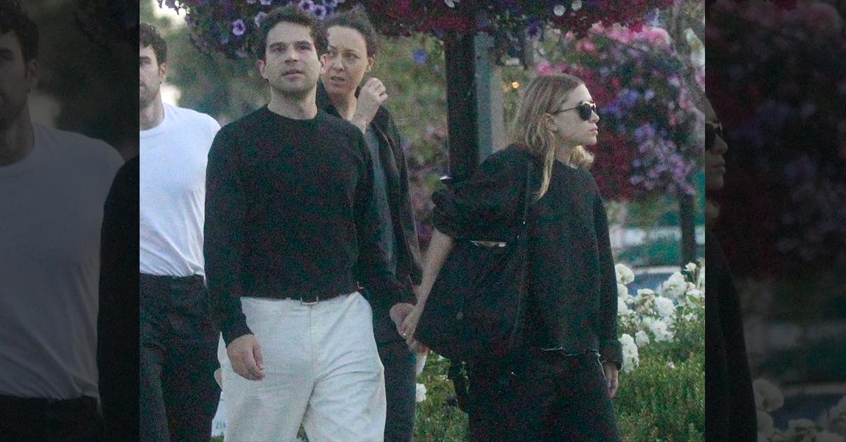 ashley olsen engagement rumors ring boyfriend louis eisner