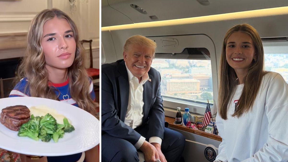 Photo of Kai and Donald Trump