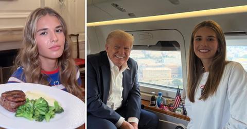 Photo of Kai and Donald Trump
