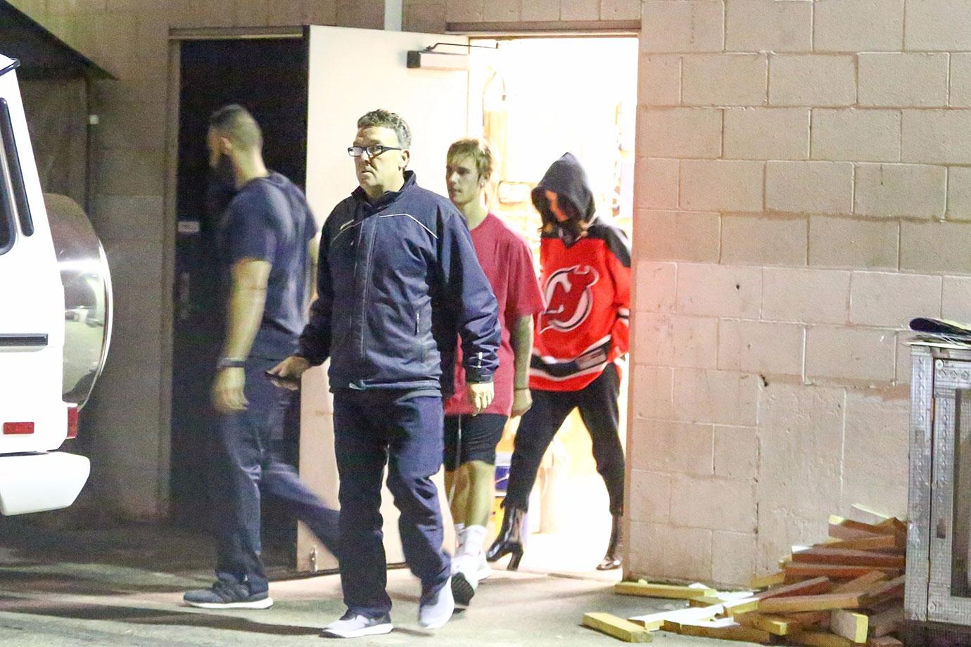 Selena Gomez Wears Justin Bieber Jersey