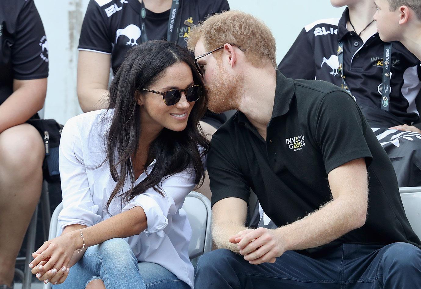 prince harry dating meghan markle first public photo invictus games