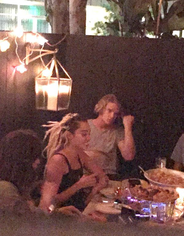 Miley Cyrus Has Romantic Dinner Date With Cody Simpson