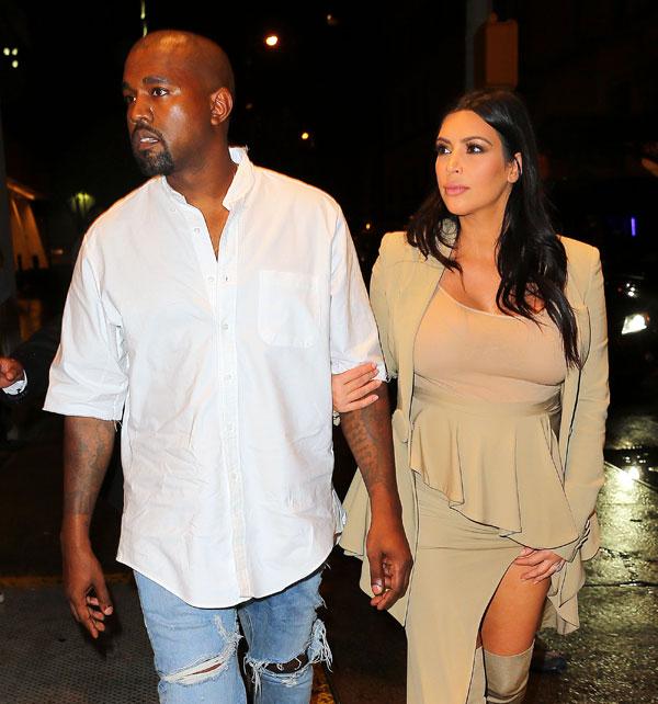 Kim Kardashian Pregnant Style Kanye West Boots New York Fashion Week