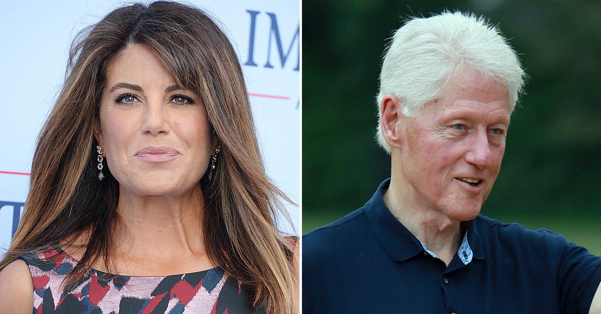 Photo of Monica Lewinsky and Bill Clinton