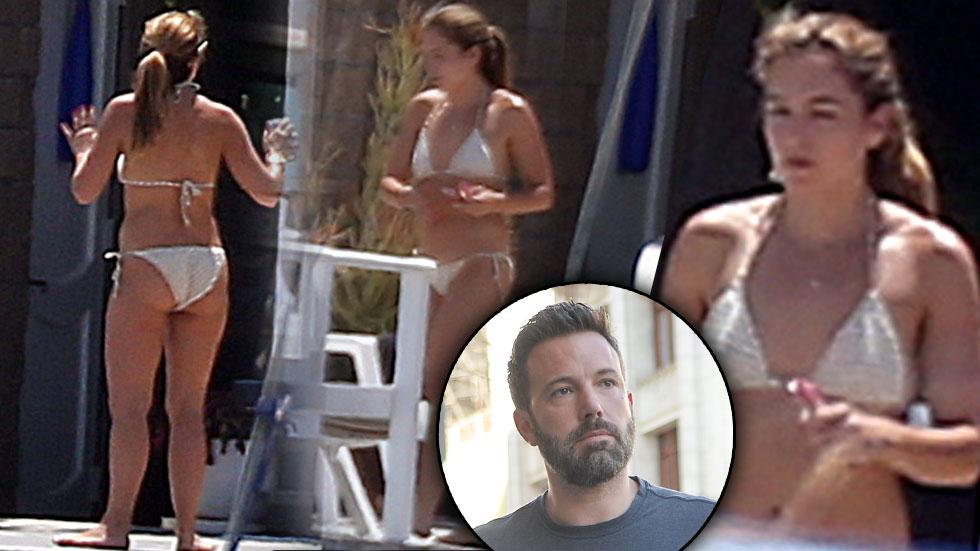 Ben Affleck Nanny Cheating Scandal Christine Ouzounian Bikini