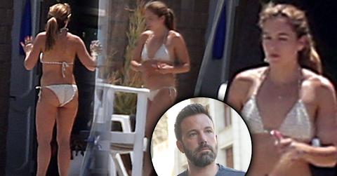 Ben Affleck Nanny Cheating Scandal Christine Ouzounian Bikini