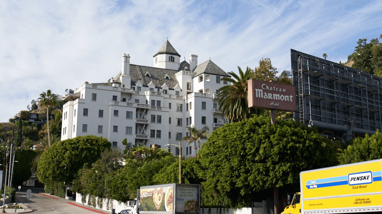 He checked into the hotel fully aware of its shady history with celebrity deaths.