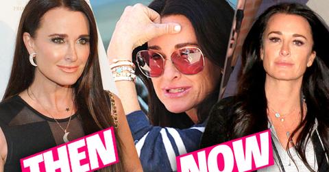 //kyle richards tired stressed pp