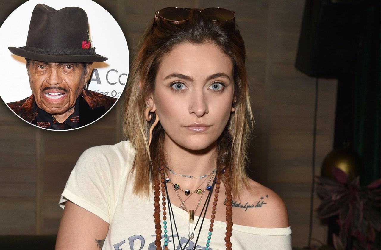 Paris Jackson Photo Tribute Grandpa Joe Death