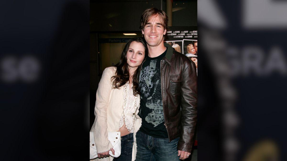 picture of Heather McComb and james van der beek