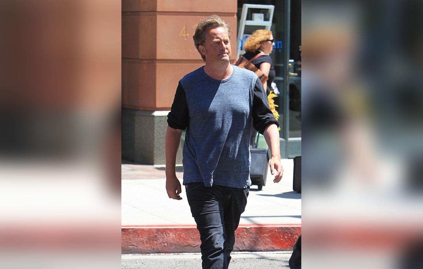 Matthew perry visits doctors office