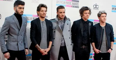 Composite photo of Zayn Malik, Louis Tomlinson, Liam Payne, Harry Styles and Niall Horan.