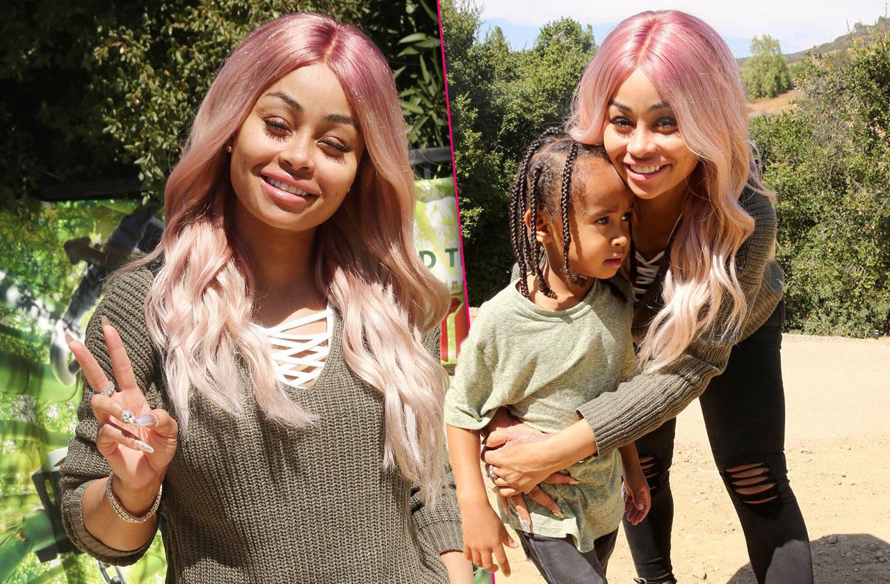 Blac Chyna Steps Out With Son King Cairo Amid Rob Feud