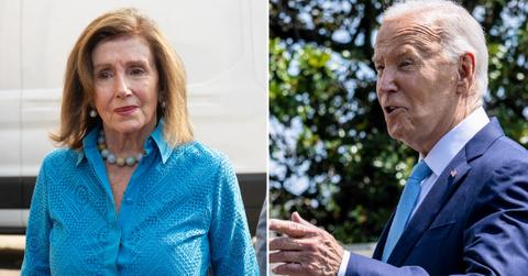 Nancy Pelosi and Joe Biden