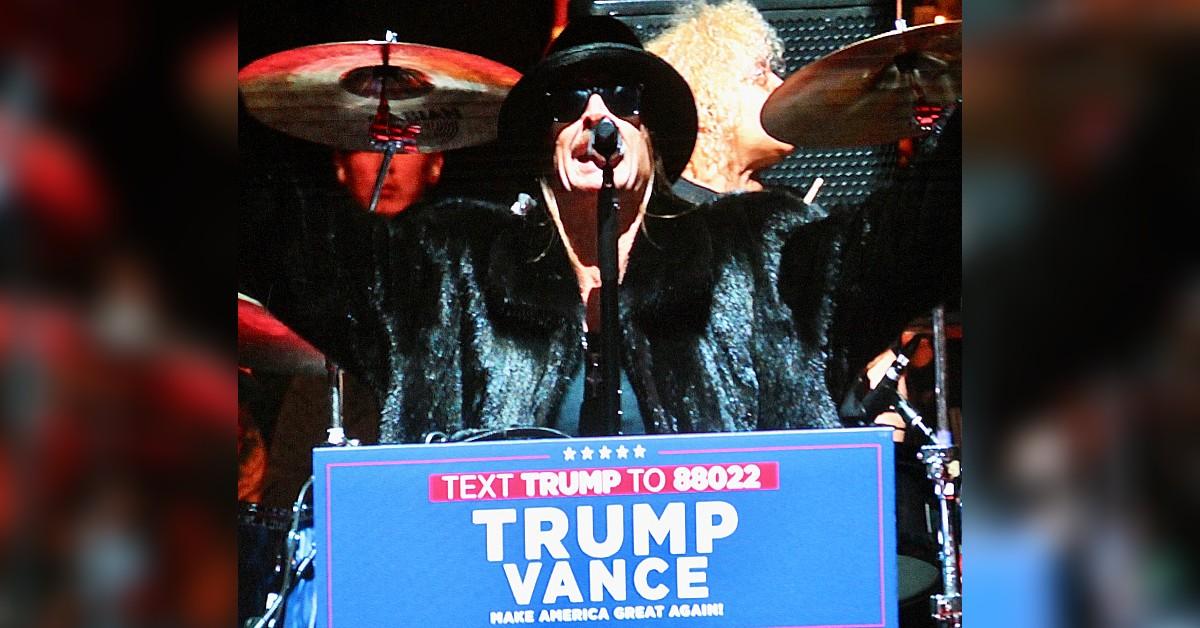 kid rock performs trump