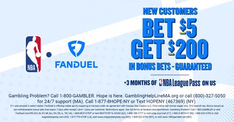 FanDuel NBA League Pass Promo Code.
