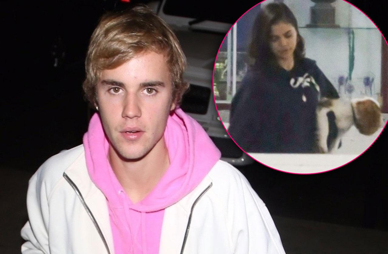 Selena Gomez Wears Justin Bieber's Jersey After Romantic Hockey Date