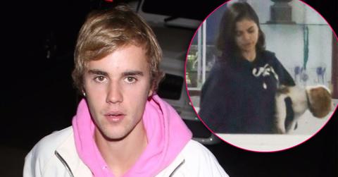 Selena Gomez Justin Bieber Hockey Date