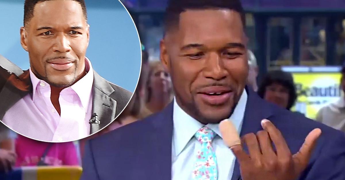 Michael Strahan Admits I Lost A Little Bit Of My Pinky 