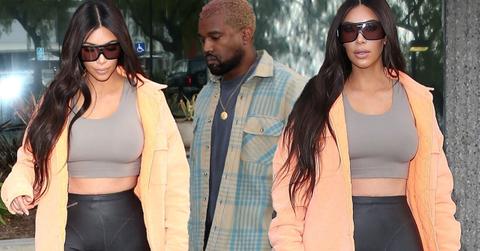 Kim Kardashian Boobs Abs Kanye West