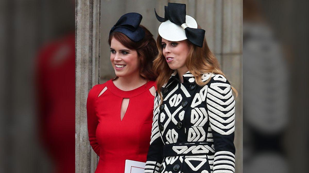Photo of Princess Eugenie and Princess Beatrice
