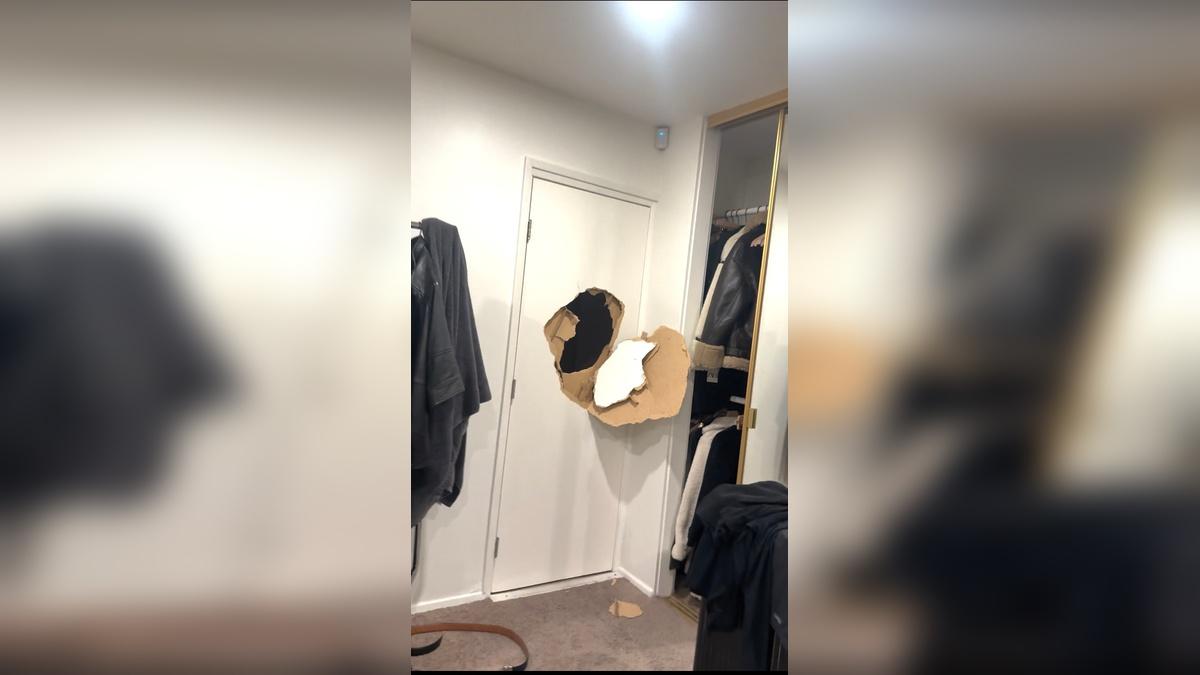 Tom Sandoval's bedroom door 