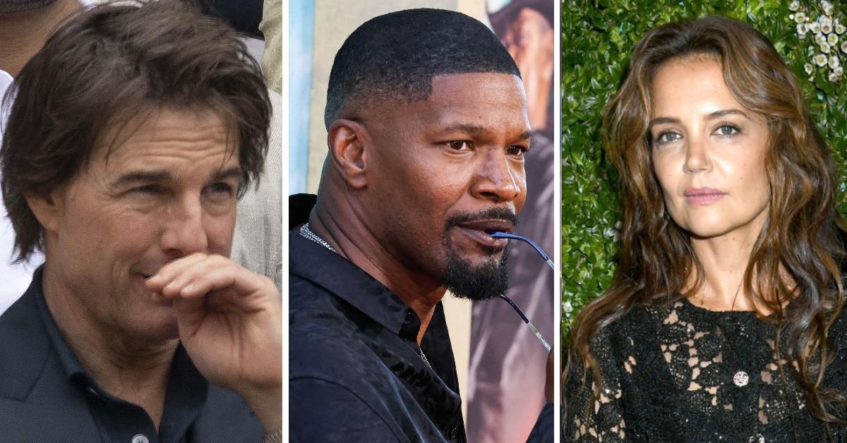 Composite photo of Tom Cruise, Jamie Foxx, Katie Holmes