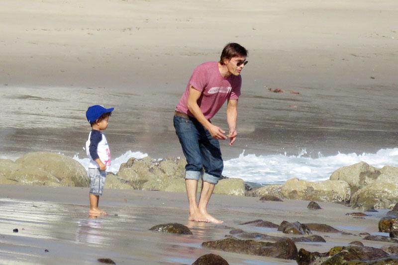 Halle Berry Ex Olivier Martinez With Son Maceo Martinez