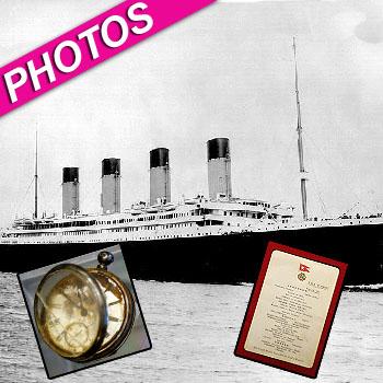 //titanic artifacts recovered ap