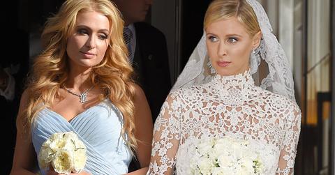//nicky hilton wedding dress pp
