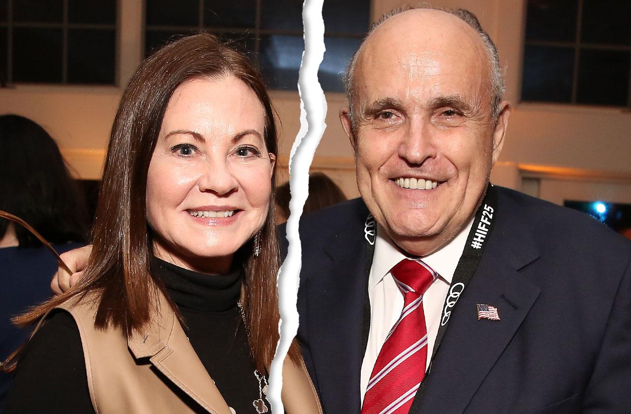 //former new york mayor rudy giuliani wife judith divorce pp