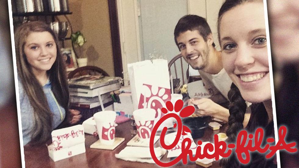 Jill Duggar Derick Dillard Chick-fil-A