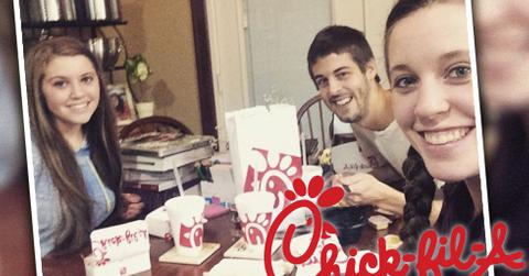 Jill Duggar Derick Dillard Chick-fil-A