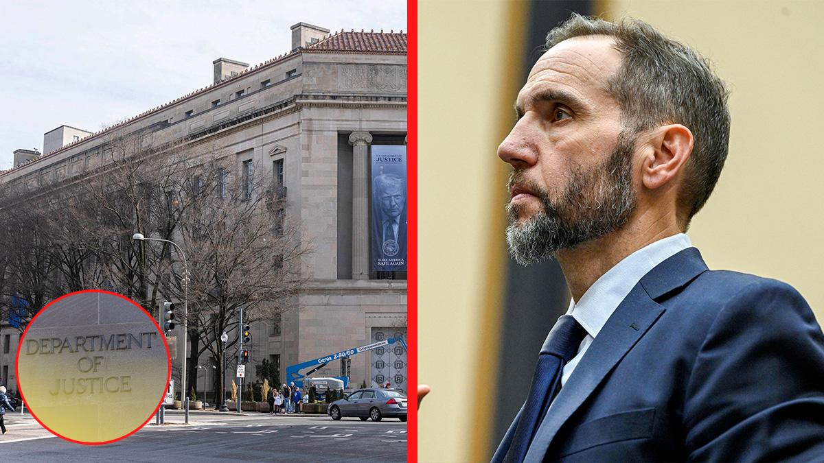 Photo of Jack Smith, DOJ headquarters